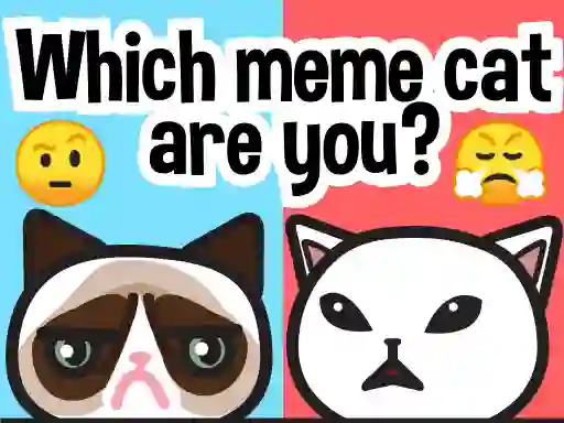 Igra Which Meme Cat Are You? online