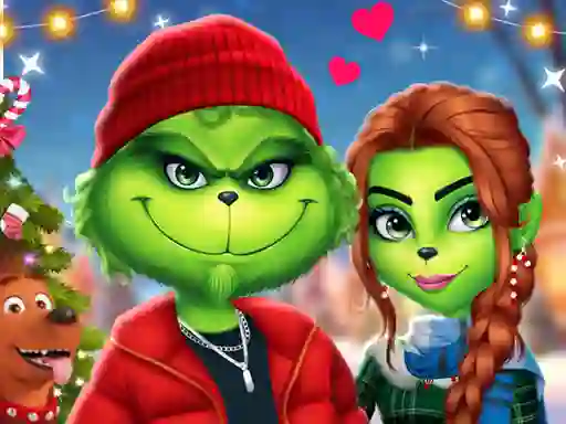 Igra The Grench Couple Holiday Dress up online