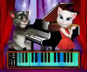 Igra Talking Tom Piano Time online