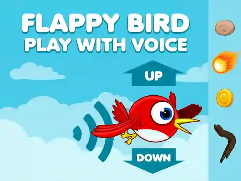 Igra Flappy Bird Play with Voice online