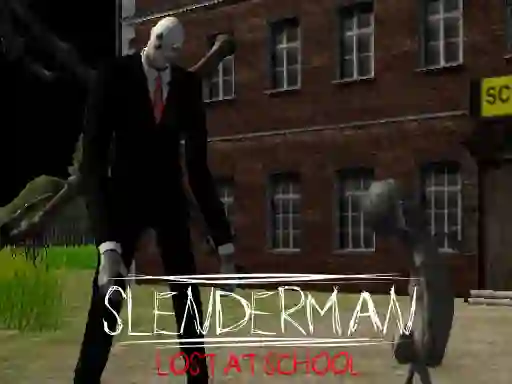 Igra Slenderman Lost at School online
