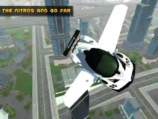 Igra Flying Car Real Driving online
