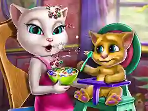 Igra Angela Toddler Feed online