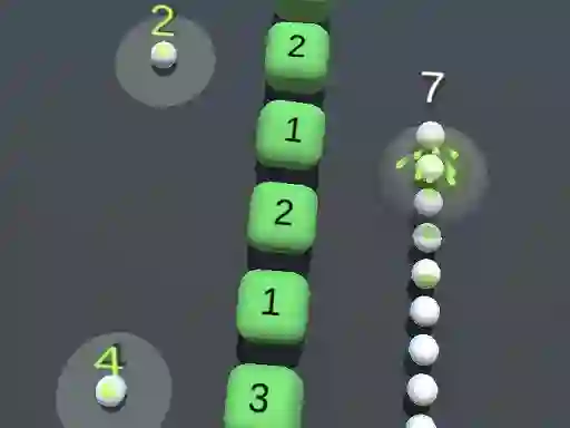 Igra Snake 3D Block online