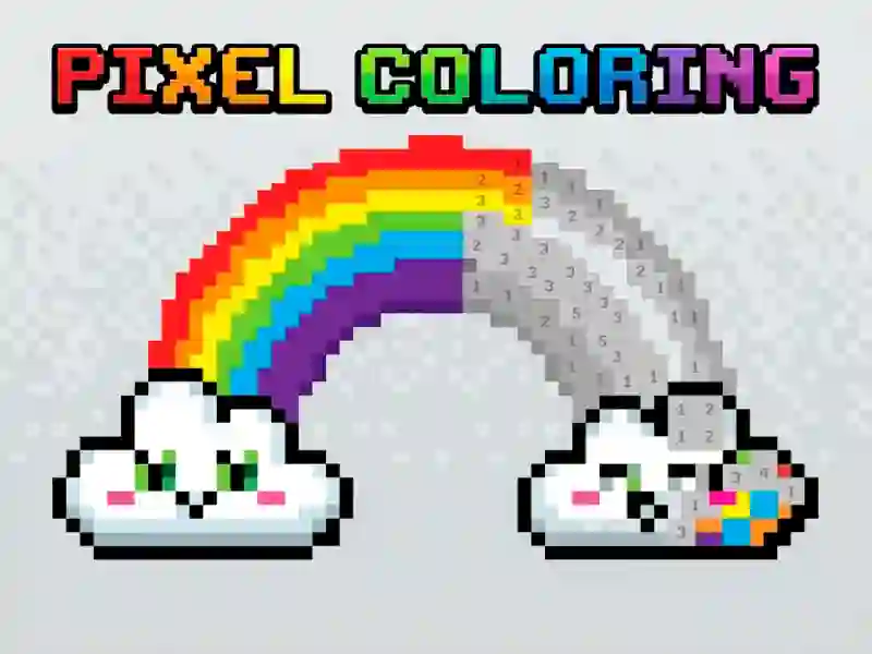 Igra Pixel Coloring online