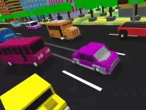 Igra Blocky Highway Racing online