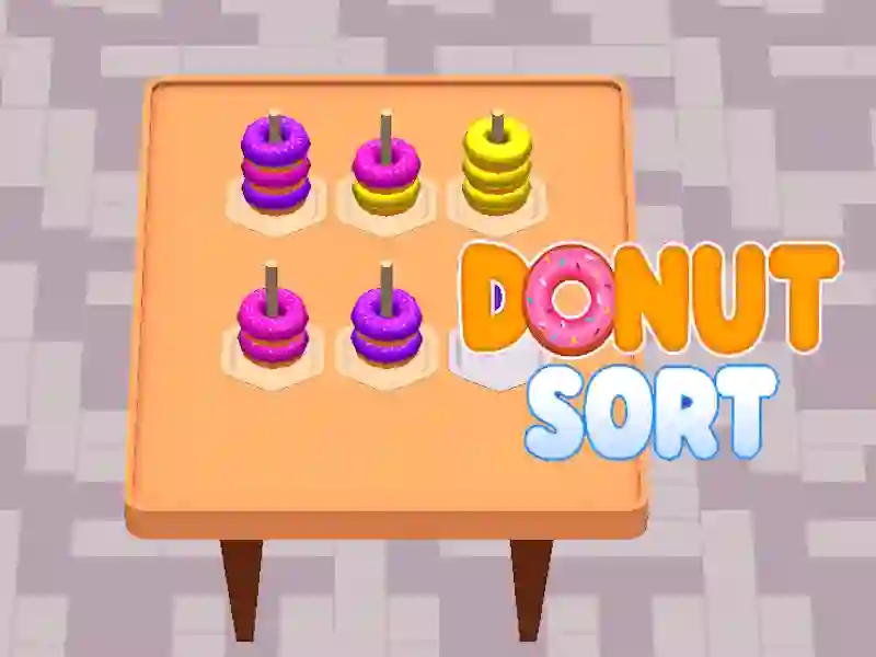 Igra Donut Sort online