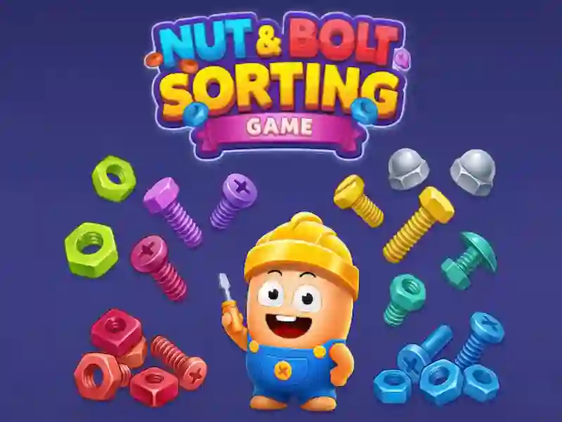 Igra Nuts & Bolt Sorting Game online