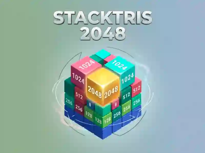 Igra Stacktris 2048 online