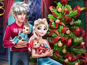 Igra Elsa Family Christmas online