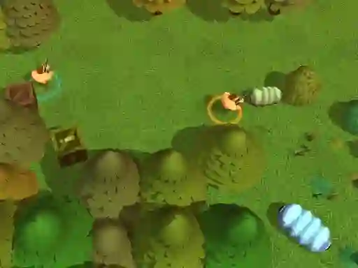 Igra Worms Combat Coop online