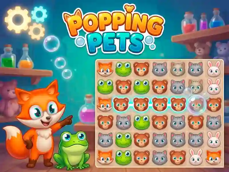 Igra Popping Pets online