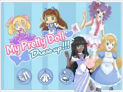 Igra My pretty doll : Dress up online