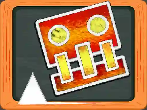 Igra Geometry Dash Blackboard online