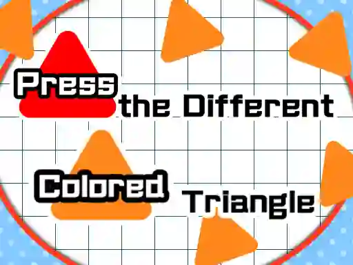 Igra Press The Different Colored Triangle online