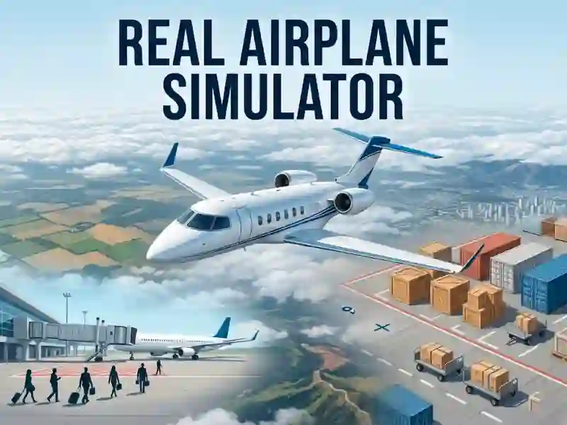 Igra Real Airplane Simulator online