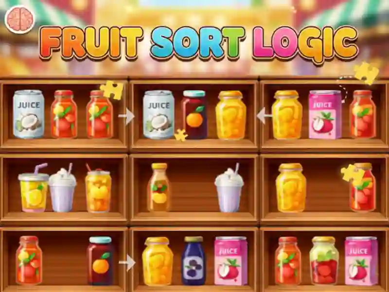 Igra Fruit Sort Logic online