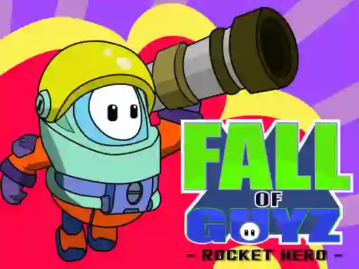 Igra Fall Guys Rocket Hero online