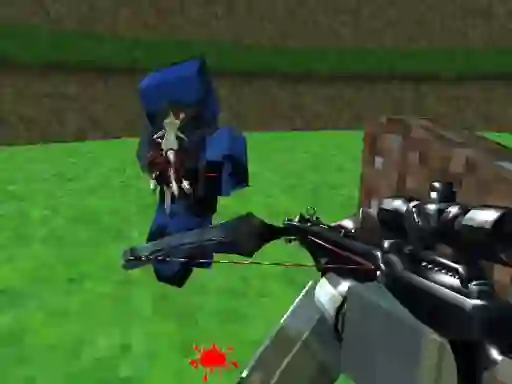 Igra Pixel Paintball Ruins Fun online