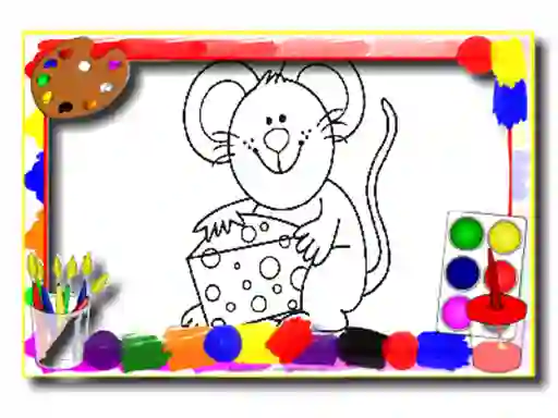 Igra Kids Cartoon Coloring Book online