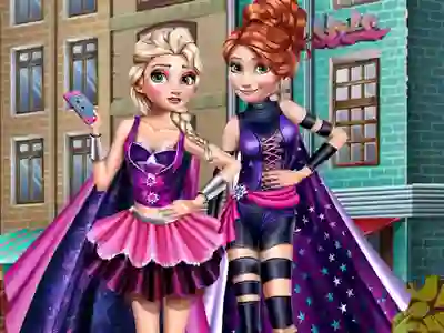 Igra Superhero Spring Princess Dress Up online