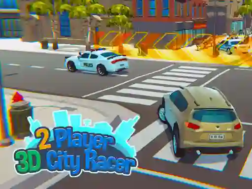 Igra 2 Player 3D City Racer online