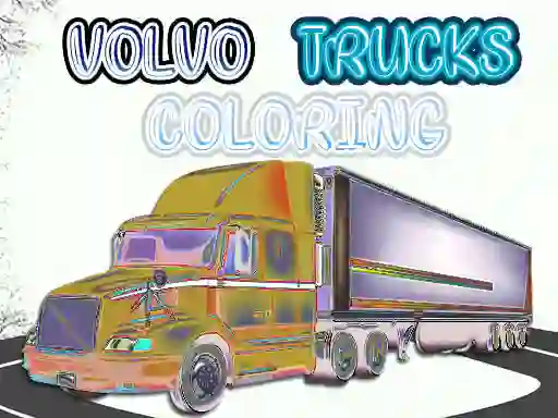 Igra Volvo Trucks Coloring online