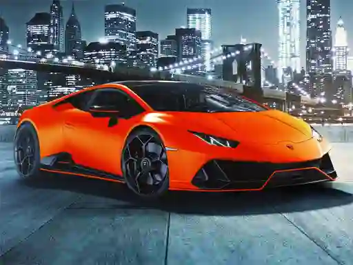 Igra Lamborghini Huracan Evo Puzzle online