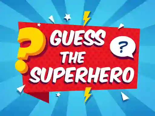 Igra Guess The Superhero online