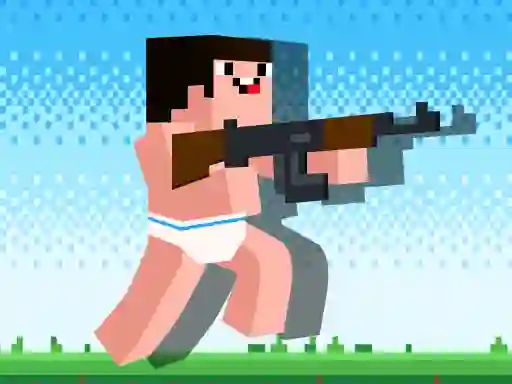 Igra Noob Rush vs Pro Monsters online