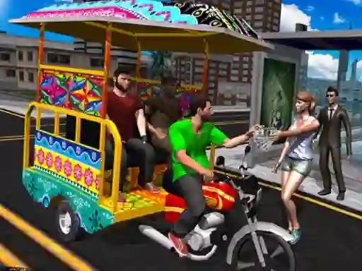 Igra TukTuk Chingchi Rickshaw 3D online