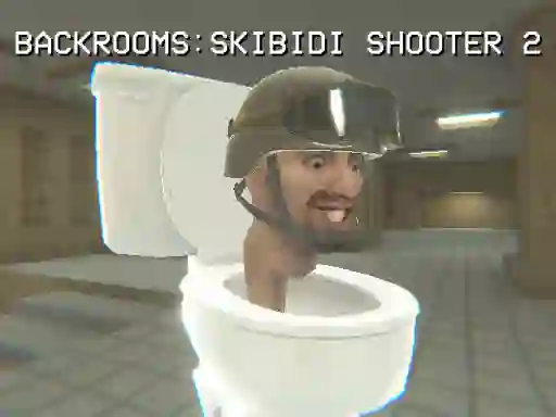 Igra Backrooms: Skibidi Shooter 2 online