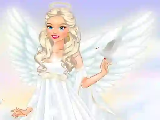 Igra Sweet angel dress up online