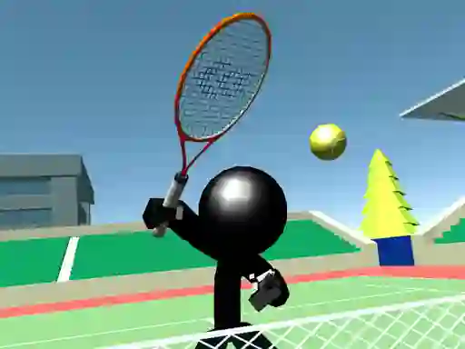 Igra Stickman Tennis 3D online
