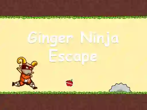 Igra Ginger Ninja Escape online