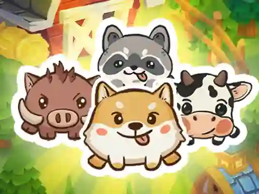 Igra Animal Sort Cute Game Puzzle online
