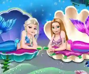 Igra Mermaid Princesses Dress up online