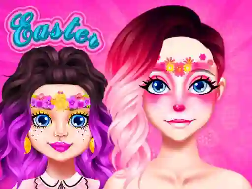 Igra Easter Funny Makeup online