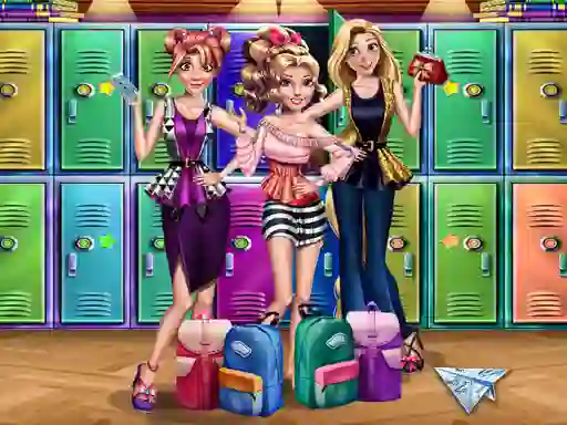 Igra Princess Back To School online