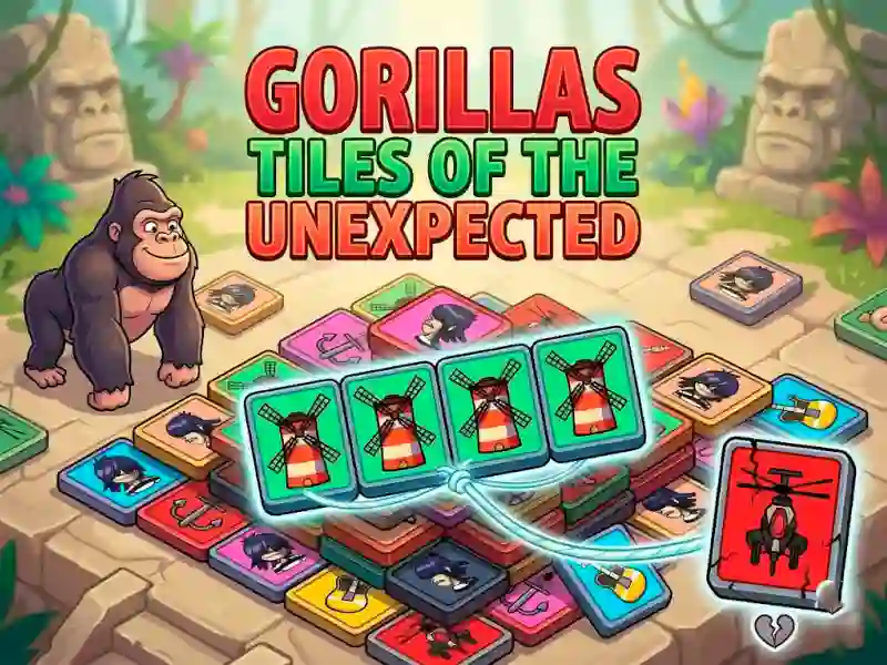 Igra Gorillas Tiles Of The Unexpected online