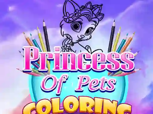 Igra Princess Of Pets Coloring online