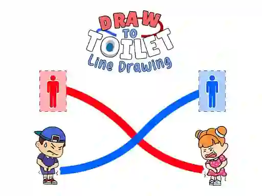 Igra Draw To Toilet Line Drawing online