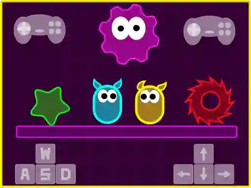 Igra Neon Slimes online