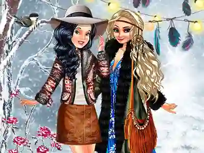 Igra Boho Winter With Princess online