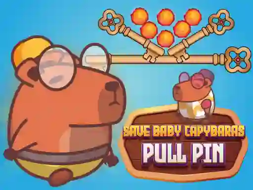 Igra Save Baby Capybaras Pull Pin online