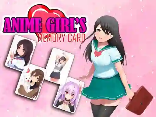 Igra Anime Girls Memory Card online
