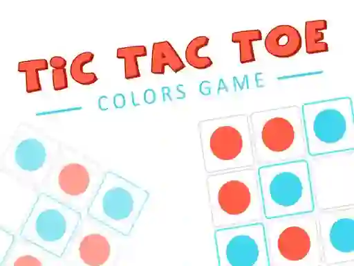 Igra Tic Tac Toe Colors Game online