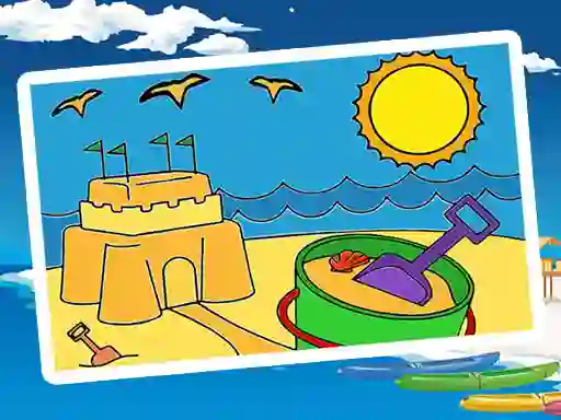Igra Summer Coloring Pages online
