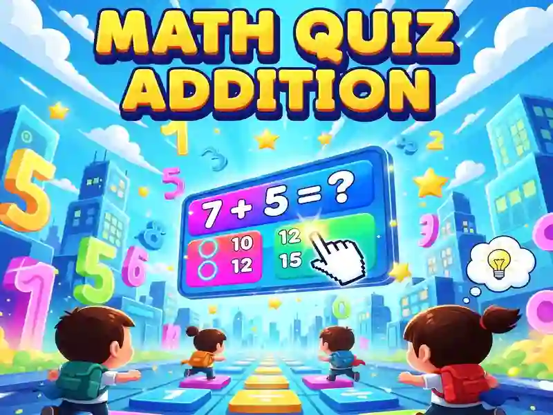 Igra Math Quiz Addition online