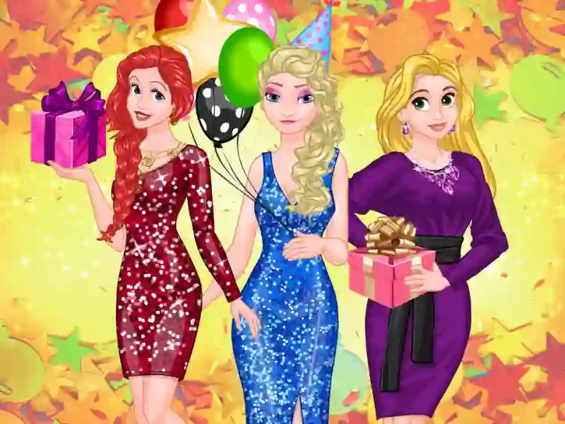 Igra Frosty Princess Party Surprise online